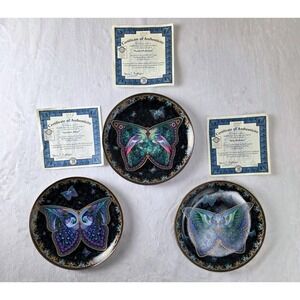 Bradford Exchange Enchanted Wings Butterfly Collector   Set of 3 Oleg Gavrilov